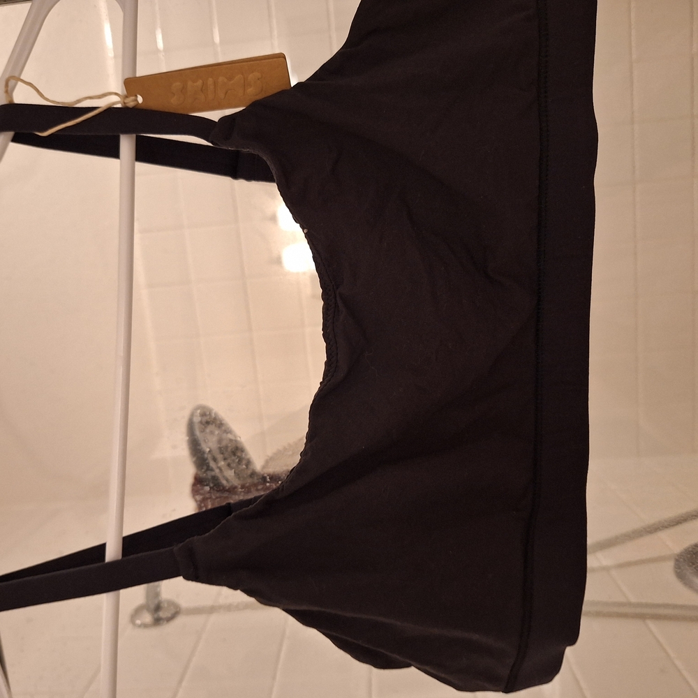 Skims Black Bralette